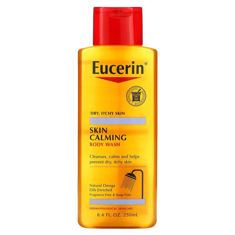 Eucerin Calming Body Wash Daily Shower Oil - 8.4 Oz